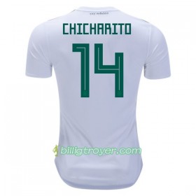 Billige Fotballdrakter Mexico Chicharito 14 VM 2018 Bortedraktsett